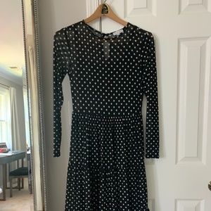 Mesh Midi Dress